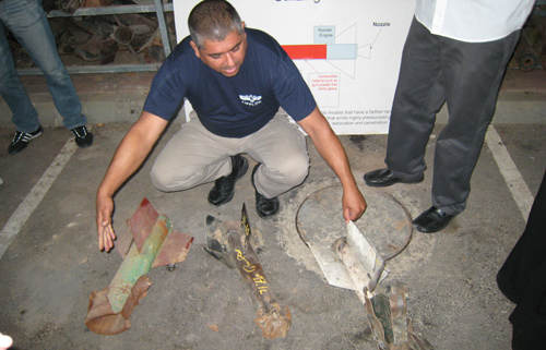 Rocket attacks on Sderot, Israel